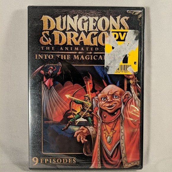 NEW Dungeons & Dragons The Animated Series Into The Magical Realm 9 Episodes DVD - Picture 1 of 8